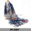 Lightweight Viscose UK Flag Print Women Ladies Souvenir Scarf