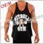 Mens full print sleeveless muscle apparel sports vest