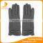 ladies simple premium fingered spandex velvet hand gloves for wholesale