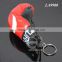 RANDOM Colors Wholesale New Arrival Fashion Mini Boxing Gloves Shaped Custom Turkey Flags Print Leather Boxing Gloves Keychain