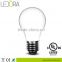 120v E26 UL certificate A19 4W 6W 8W Dimmable LED Filament Bulb ul