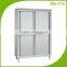 Restaurant Kitchen Stainless Steel Base Cabinet, 3 Drawer Cabinet, Storage Cabinet With Doors