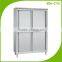 Restaurant Kitchen Stainless Steel Base Cabinet, 3 Drawer Cabinet, Storage Cabinet With Doors