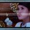 Edgelight RGB crystal frameless light box led advertising displays