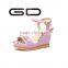 GDSHOE China women cheap high heel platform sandals