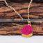 Ladies Cheer Feel Decorative Crystal Necklace Jewelry Wholesale