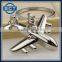Men Mini Plane Model Zinc Alloy Aircraft Key Chain Jewelry Gift