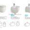 YIBEINI ceramic washdown two piece toilet bathroom sanitary ware suite