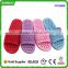 Customized Open toe hotel guest slippers,Hole shower slippers