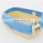 Super practical colorful plastic cat toilet