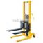manual Hand operated Hydraulic Forklift 2T