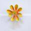3.5 inch Dragonfly and Butterfly on Lotus Plastic Flowers Fridge Magnet