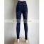 Fashion Printed Denim Cotton Fabric Jegins Slimming Tight Ladies Mesh Jeans Leggings