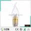 LED Candle bulb 3W LED Candle Bulb Golden B22 Warm White SMD5630 candle lamp