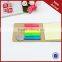 promotional gift colour bar memo pad / notepad