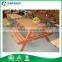 Factory HDPE Plastic table top + Steel Frame insert Outdoor Table Specific Use non fold picnic table and chair for children