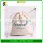 Custom promotional cotton drawstring grocery backpack bags