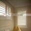 Wholesale hollow shutter adjustable indoor basswood louver interior plantation shutters inside mount