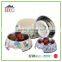 Wholesale variety types built-in stainless steel melamine salad bowl