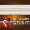 2014 new high quality construction white PU Plain mouldings