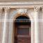 Factory supply hot sales custom marble stone garden pillars