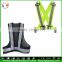 reflective vest for running or cycling long sleeve reflectivlong sleeve reflective sae safety vest reflective safety straps vest