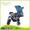 BS-26A cheap fancy softtextile stroller buggy baby happy with 6 adjustable handlebar