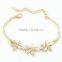 In stock marvelous gorgeous delicate artificial flower bracelet, latest trend bracelet, bracelets wholesale