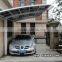 DIY Easy installation Aluminum carport shades with Polycarbonate sheet Roofing