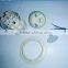PBT E27 plastic table lamp socket with ring push-in for cable