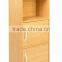 modern wood book rack