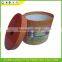 large round fancy empty gift boxes