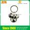 Free Sample Top Quality Custom Coin Holder Zinc Alloy Metal Key Ring
