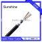 Singlemode 12 cores indoor fiber optic distribution Cable