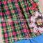 (H6315D) 2015 hot selling plaid cotton dress with butterfly floral embroidered special design summer short sleeve girl dress