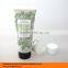 Dia.40mm round cosmetic tubes labeling surface handing tubes for hand cream
