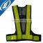LED vest for workers reflective safety running vest