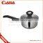 18 10 stainless steel silicon handle cookware set