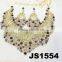 fashion gold plated crystal wedding jewelry sets wholesale