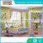 natural kids bedroom furniture with wardrobe and study desk