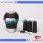Black Aluminium Leather Ball Type Car Gear Stick Shift Knob Shifter