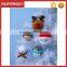 V-496 cute christmas decoration hanging animal toy ornament gift handmade knitted christmas tree ornaments
