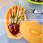 Factory price oval shape silicone kids meal box for wholesales