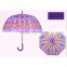 WENTOU Personalized Colorful Clear Bubble Dome Rain Umbrella
