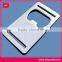 New design fashion & promotional aluminum credit card bottle opener
