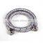 Anti-explosion stainless steel braided flexible hose