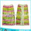 2015 NEW style girl favorite cotton velvet printing FDY-BATH-WRAP towel printing wrap skirt