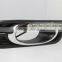 Car styling turn off and dimming style auto LED DRL Daytime Running Lights for Honda City 2011-2016 with LED fog lamp