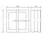 Item 1011 Square Aluminum Housing GS Approved Outdoor Led Light