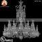 Baccarat Style 24 Light Crystal Chandelier of Designers' Choice for Interior Decoration